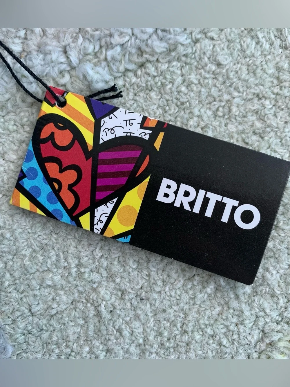 Vintage rare Romero Britto Pop Art Retractable Dog Leash